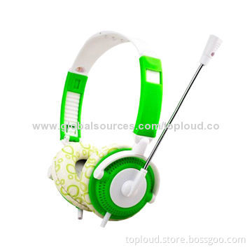 Wired headset for computer and iPhone series and Samsung, with microphone and 3.5mm plug
